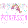 Karneval Fasching Prinzessin Konfetti