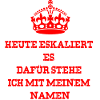 Keep Calm Eskalation