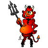 Fat red devil