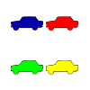 Trabant Trabbis bunt