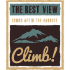 The most difficult climb