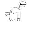 boo ghost funny
