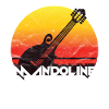 MANDOLINE GUITAR SUNSET GIFT