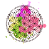 Flower of Life - Green