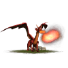 Dragon, dragon maléfique, dragon fantasy