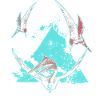 Quetzalcoatlus dinosaure volant reptile primitif