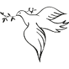 T-shirt Peace Dove