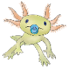 Axolotl Water Monster