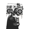 Boombox Helmet Collage