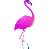Polygon Flamingo Geschenkidee
