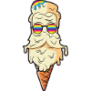 Melting Cream Wizard Cone