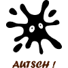 black spot with eyes - Ouch
