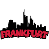 Frankfurt Skyline (Black / Red)