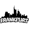 Frankfurt Skyline (Black / White)