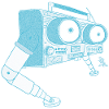 Can.Eyes - Walking Retro Radio, Pixelated