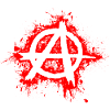 Anarchy / Anarchy, red splashes