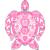 Mosaic sea turtle turtle shirt