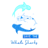 Save the Whale Sharks shirt