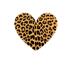 Leopard Heart T-Shirt & Gift