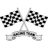 racing team flags