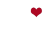 Black shirt with red heart
