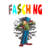Fasching Clown
