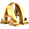 Alpha und Omega Symbol - Anfang und Ende