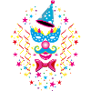 14 Carnival Clown Costume