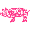 tribal pig pig 107