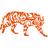 tribal tiger tiger 107