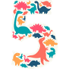 5 - Five Years Birthday Dino Dinosaur T Rex
