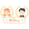 Prezent ślubny dla pary młodej Bride Groom Marriage