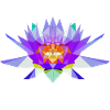 Lotus Blume Polygon