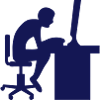 icon desktop computer arbeit 2062