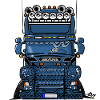 0777 BLUE TRUCK SKANE