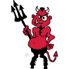 Fat red devil