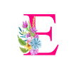 E letter red