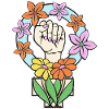 Feminist Flower Symbol
