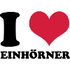 I Love Einhörner