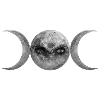 Trinitarian Goddess Wicca Symbol