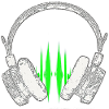 DJ Headphones Music Wave