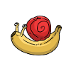 Fruit Snail Apple Banana