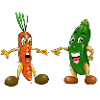 Baby and vegan vegetables