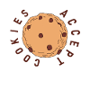 Accept cookies biscuit