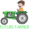 Offspring farmer - farmer - future farmer