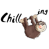 "Chilling" - Sloth - Cartoon