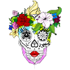 Mexican skull