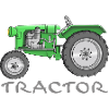 cooler Traktor - tractor comic