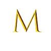 Lettre initiale M