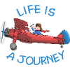 Plane - life is a journey